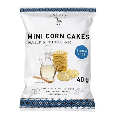 Bakali Corn Cakes Mini Salt & Vinegar