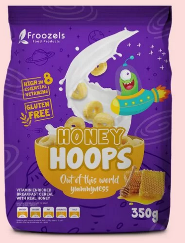 Froozels Gluten Free Honey Hoops