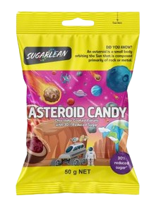 Sugarlean Reduced Sugar - Asteroid Candy 50g