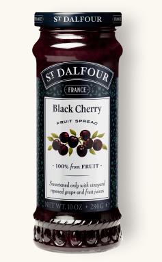 St Dalfour Black Cherry Fruit Spread