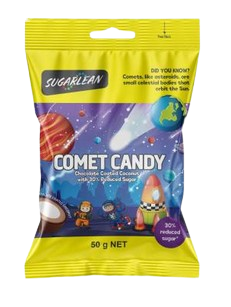 Sugarlean Reduced Sugar - Comet Candy 50g