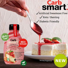 Load image into Gallery viewer, Carbsmart Strawberry Syrup
