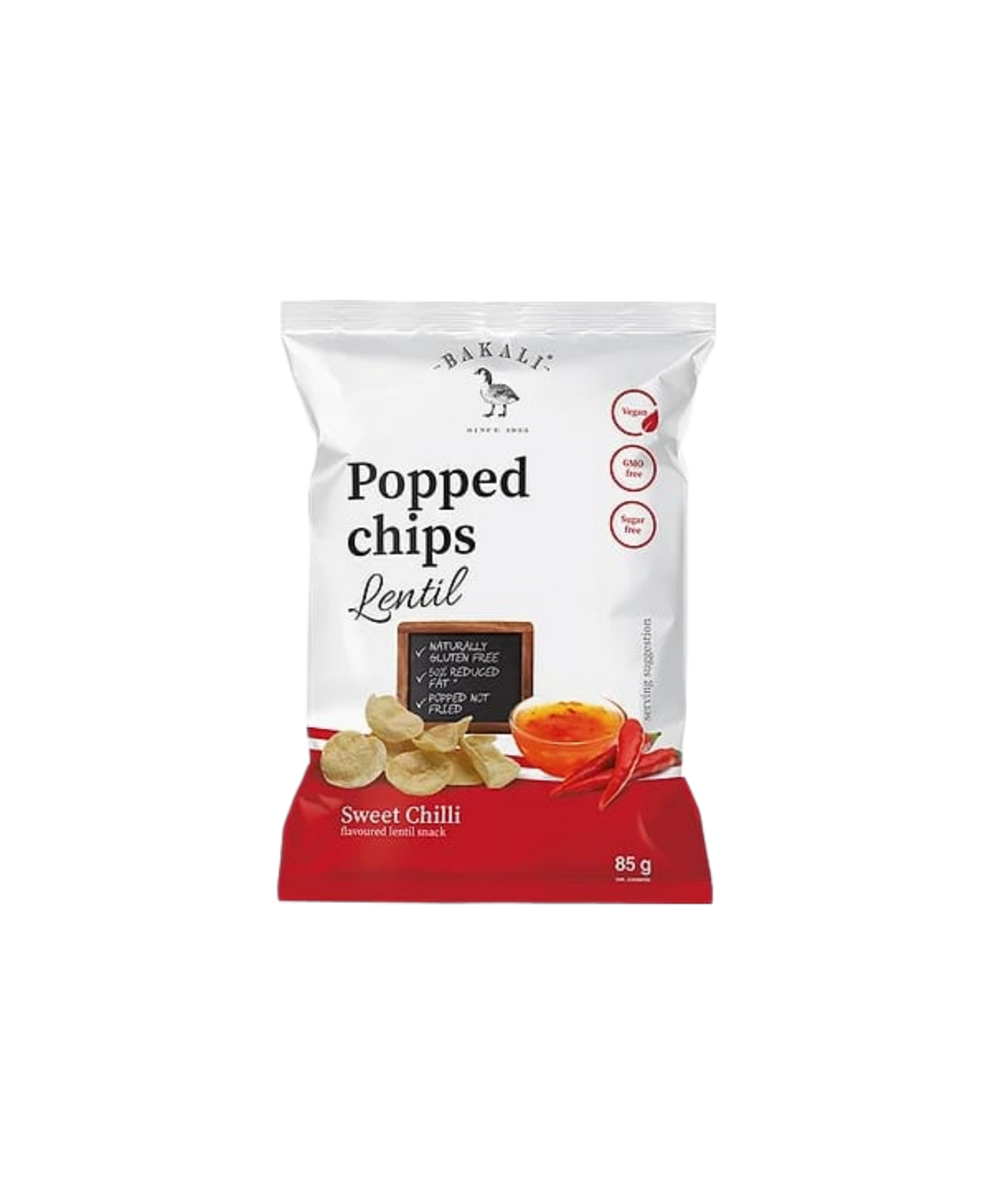 Bakali Popped Lentil Chips - Sweet Chilli