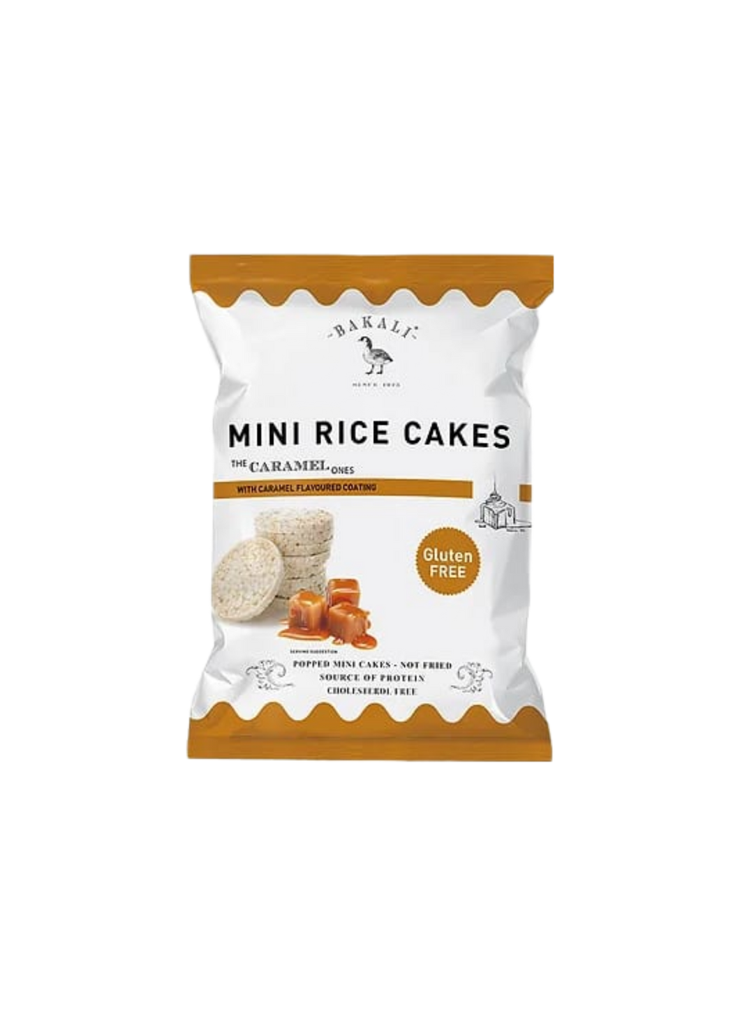 Bakali Mini Coated Rice Cake Caramel