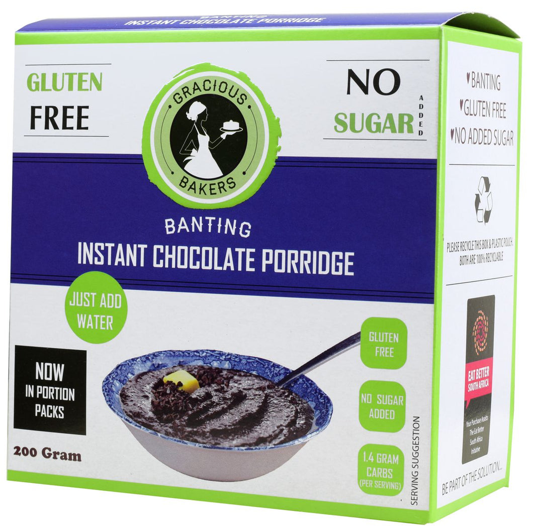 Gracious Bakers Instant Chocolate Porridge / Shake