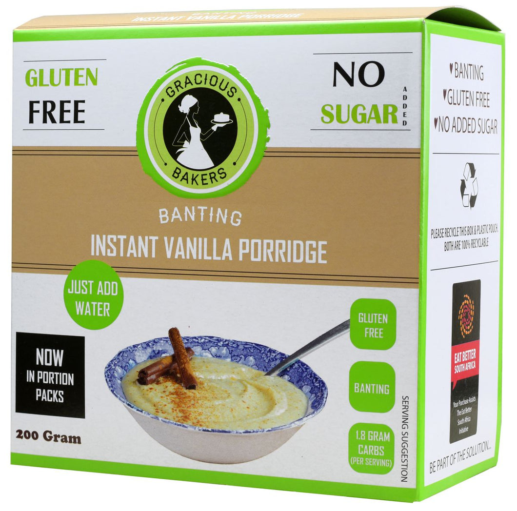 Gracious Bakers Instant Vanilla Pap / Shake