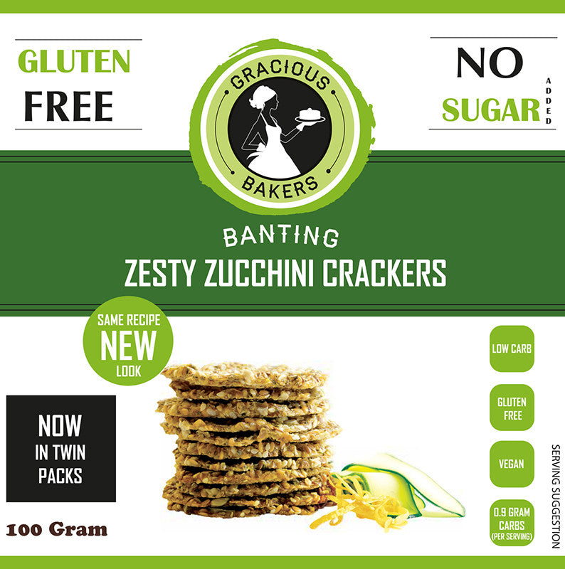 Gracious Bakers Zesty Zucchini Crackers